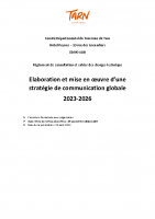 Règlement de consultation et cahier des charges technique